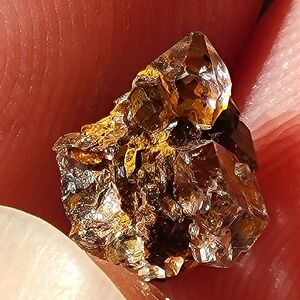 1.55ctw Rare Herkimer Diamond Crystal Cluster Mineral Specimen Rough